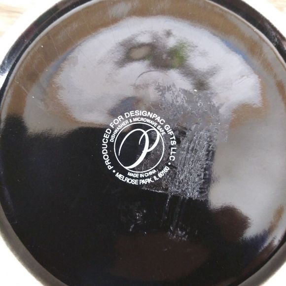 Craftsman Coffee Mug Black Large Ceramic Chili Soup Hot Cocoa Cup - Picture 7 of 7